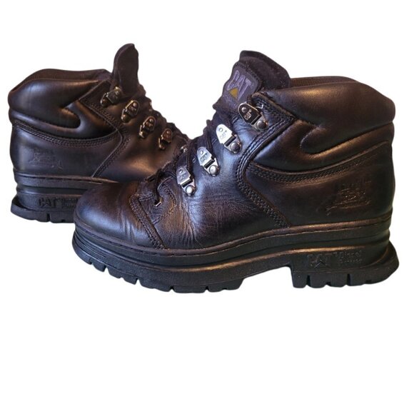 Caterpillar Deisel Power Boots black boots size 9.5 - Picture 3 of 12